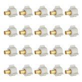 Swivel Crimp Brass Fittings Set