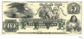 New England Commercial Bank $5 Note from Newport, Rhode Island