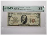 Cloquet Minnesota $10 National Banknote