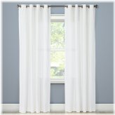 Natural White Light Filtering Curtain Panel