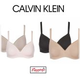 Mesh Trim Wirefree Bra Set by Calvin Klein