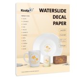 Koala Clear Waterslide Decal Paper