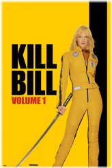 Katana Fury" - Kill Bill Vol. 1 Movie Poster