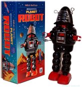 Retro Space Tin Wind-Up Robby