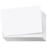 Blank Canvas Index Cards