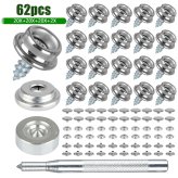 Stainless Steel Snap Press Stud Set