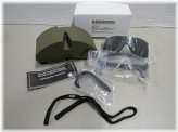 Ballistic Eyewear Kit with MSA Hard Case - Late 20th Century Military Surplus