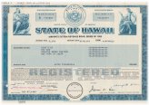 Hawaii Airport Systems Bond Certificate, 1983