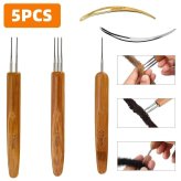 Bamboo Handled Crochet Hooks Set