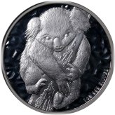 Silver Koala First Year Commemorative Coin with Aussie Flag Label