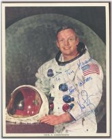 First Man's Space Suit Signature