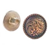 Antique Copper Chicago Screws 10 Pack