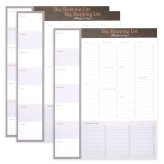 Magnetique Memo: 3-Pack Fridge List Pad, 52 Sheets per Pad, 7.5 x 9