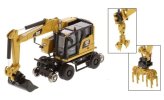 Yellow Railroad Excavator Miniature Model