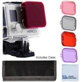 Underwater Snorkel Color Filters Kit for GoPro HERO3