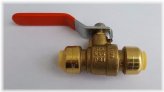 SharkStop Push-Fit Ball Valve - Lead-Free and NSF Certified