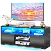 Sleek LED TV Stand Cabinet