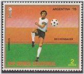 Equatorial Guinea Beckenbauer Stamp