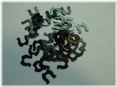 Black Retaining Clips Set for Lionel Trucks