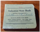 1933 Industrial State Bank Ledger from Kansas City