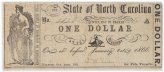 North Carolina State Bank $1 CR-32 VF Uncertified