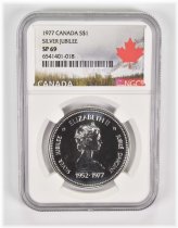 Canadian Silver Jubilee Dollar