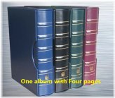 Coin Capsule Binder with Encap Pages