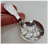 Regal English Silver Tea Caddy Spoon