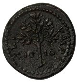 Domitian Anonymous Bronze Tessera