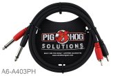 Dual Mono-to-RCA Audio Cable (3ft) by Pig-Hog