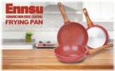 Red Granite Trio Nonstick Frying Pan Set