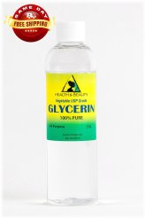 Pure Vegetable Glycerin Oil by H&B Oils Center - 5 oz