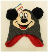 Mickey Mouse Pom Pom Beanie & Glove Set
