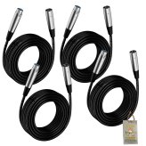 ToadLink XLR Cables - 20ft, 4 Pack