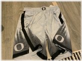 Oregon Ducks Dri-Fit Basketball Shorts - Gray/Black (Men's 2XL)
