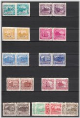 Nicaragua 1931 Earthquake Cinderella Stamps - MNG