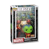 Comic Cover Collectibles: Marvel Skrull Iron Man Figure