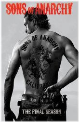 Retro TV Show Art Print - Sons Of Anarchy, Charlie Hunnam Portrait