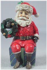 Festive Santa Gift Scene