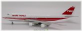 Trans World Airlines Boeing 747-100 Diecast Model
