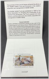 UK Wildlife Habitat Trust Stamp Collection