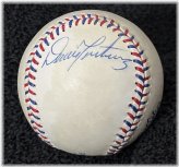 Vintage 1995 All Star Game Dennis Martinez Autographed Baseball with PSA COA