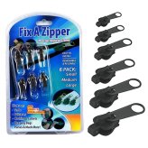 Black Zipper Repair Kit