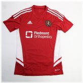 Red and White Atlanta United 2 Practice Jersey by adidas