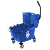 Blue Press Mop Bucket