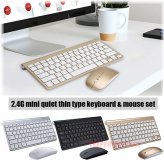 AquaKeys Wireless Keyboard and Mouse Combo for Mac and PC