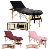 Wooden Frame Portable Spa Bed