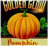 Gilded Harvest Vintage Pumpkin Vegetable Can Label