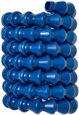 Blue Modular Hose Coil - 1/4" Diameter by 5' Length (Loc-Line® USA)