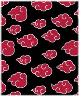 Shippuden Clouds & Akatsuki Afghan